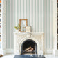 Purchase 5013622 | Edwin Stripe Wide, Eucalyptus - Schumacher Wallpaper