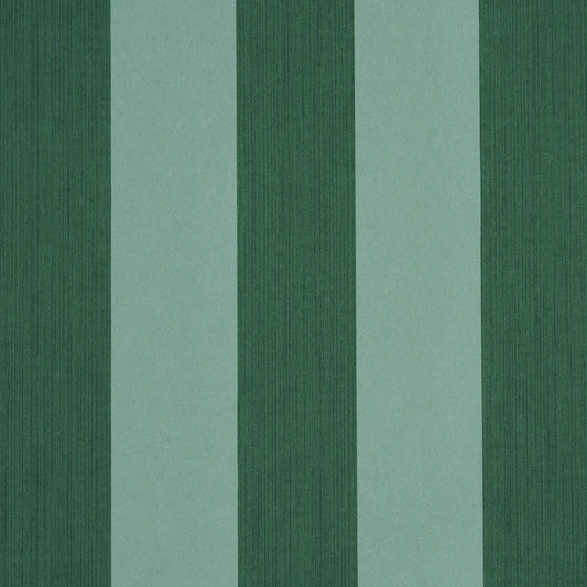 Purchase 5013624 | Edwin Stripe Wide, Dark Green - Schumacher Wallpaper
