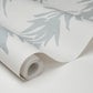 Purchase 5013667 | White Lotus, Cool Gray - Schumacher Wallpaper
