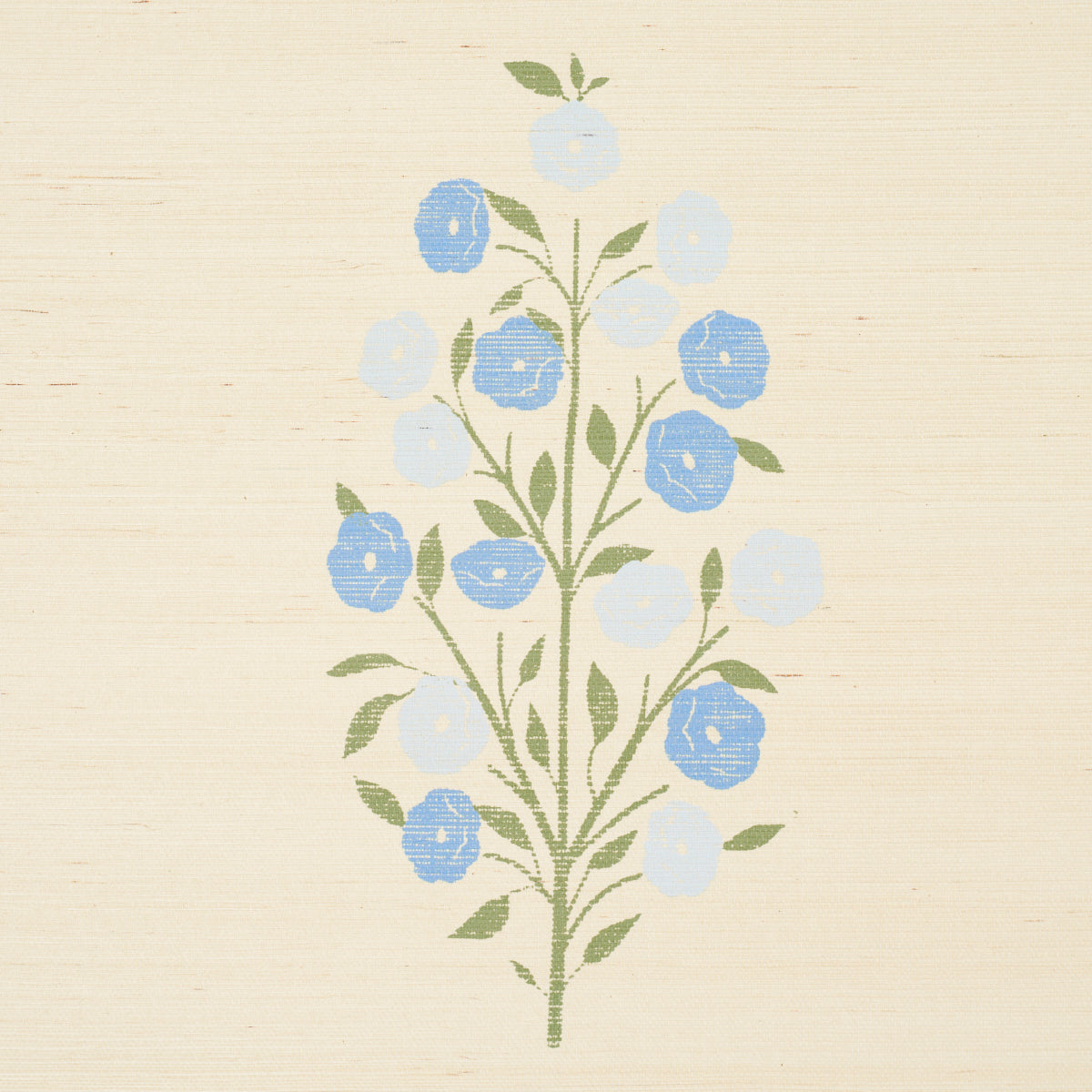 Purchase 5013710 | Josepha, Blue - Schumacher Wallpaper