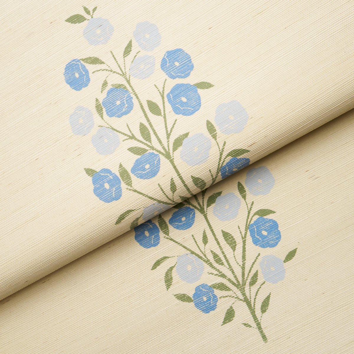 Purchase 5013710 | Josepha, Blue - Schumacher Wallpaper