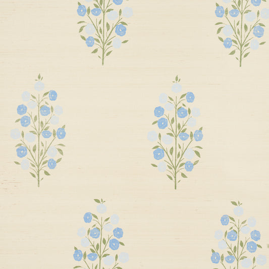 Purchase 5013710 | Josepha, Blue - Schumacher Wallpaper