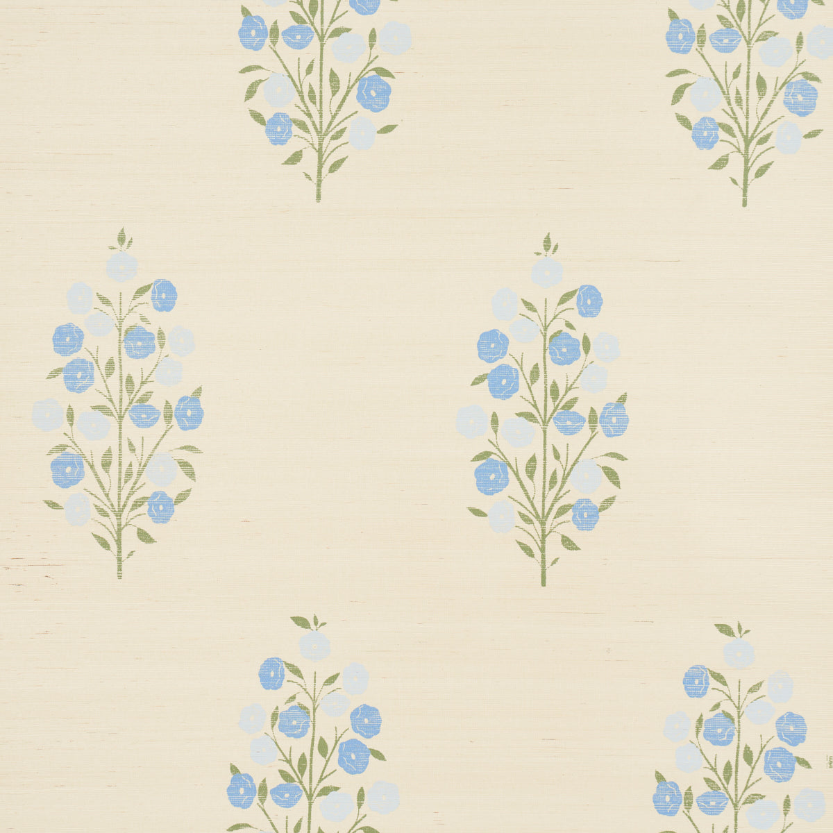 Purchase 5013710 | Josepha, Blue - Schumacher Wallpaper