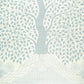 Purchase 5013720 | Kayon Sisal Panel, Soft Blue - Schumacher Wallpaper