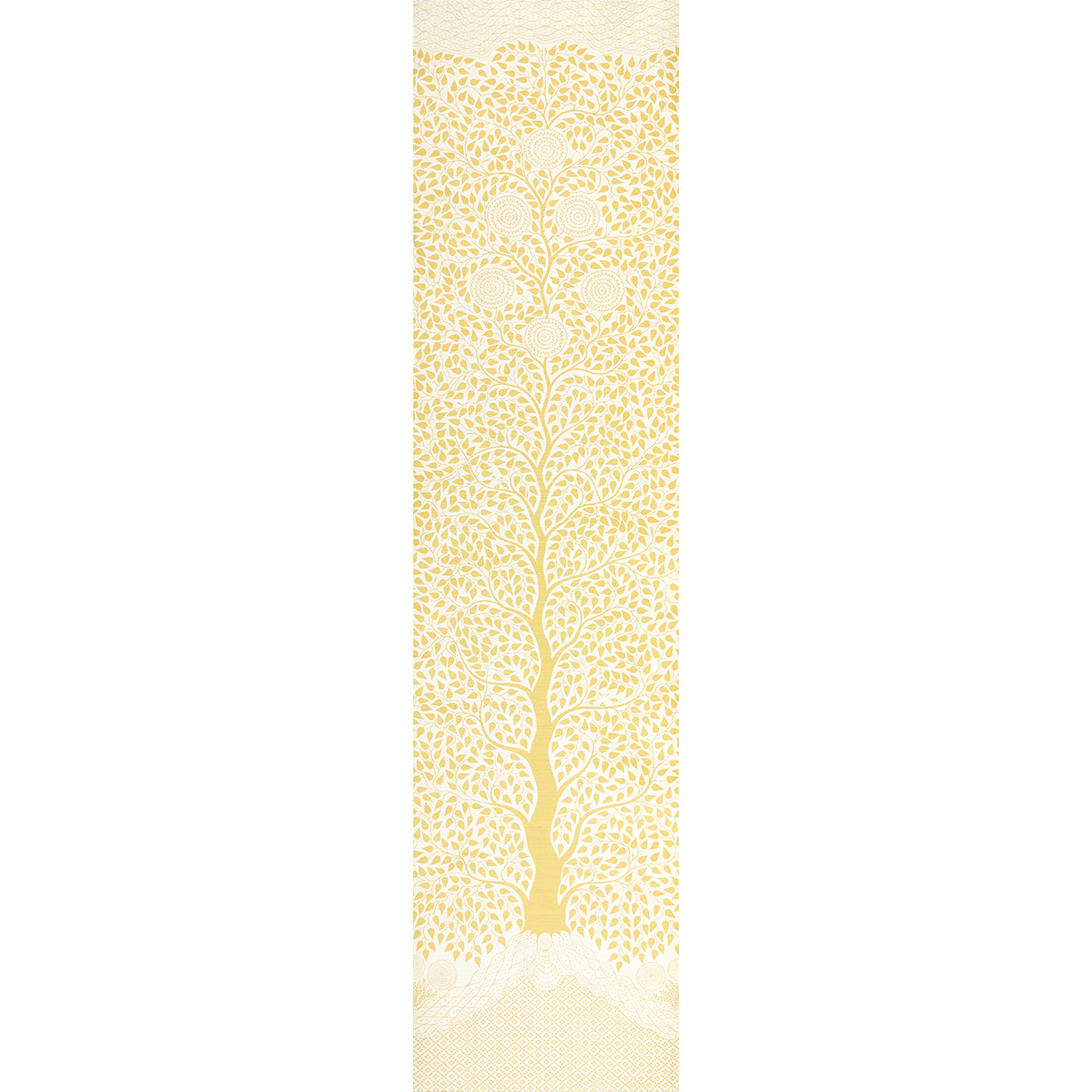 Purchase 5013722 | Kayon Sisal Panel, Soft Yellow - Schumacher Wallpaper