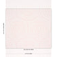 Purchase 5013823 | Feather Bloom, Salmon - Schumacher Wallpaper