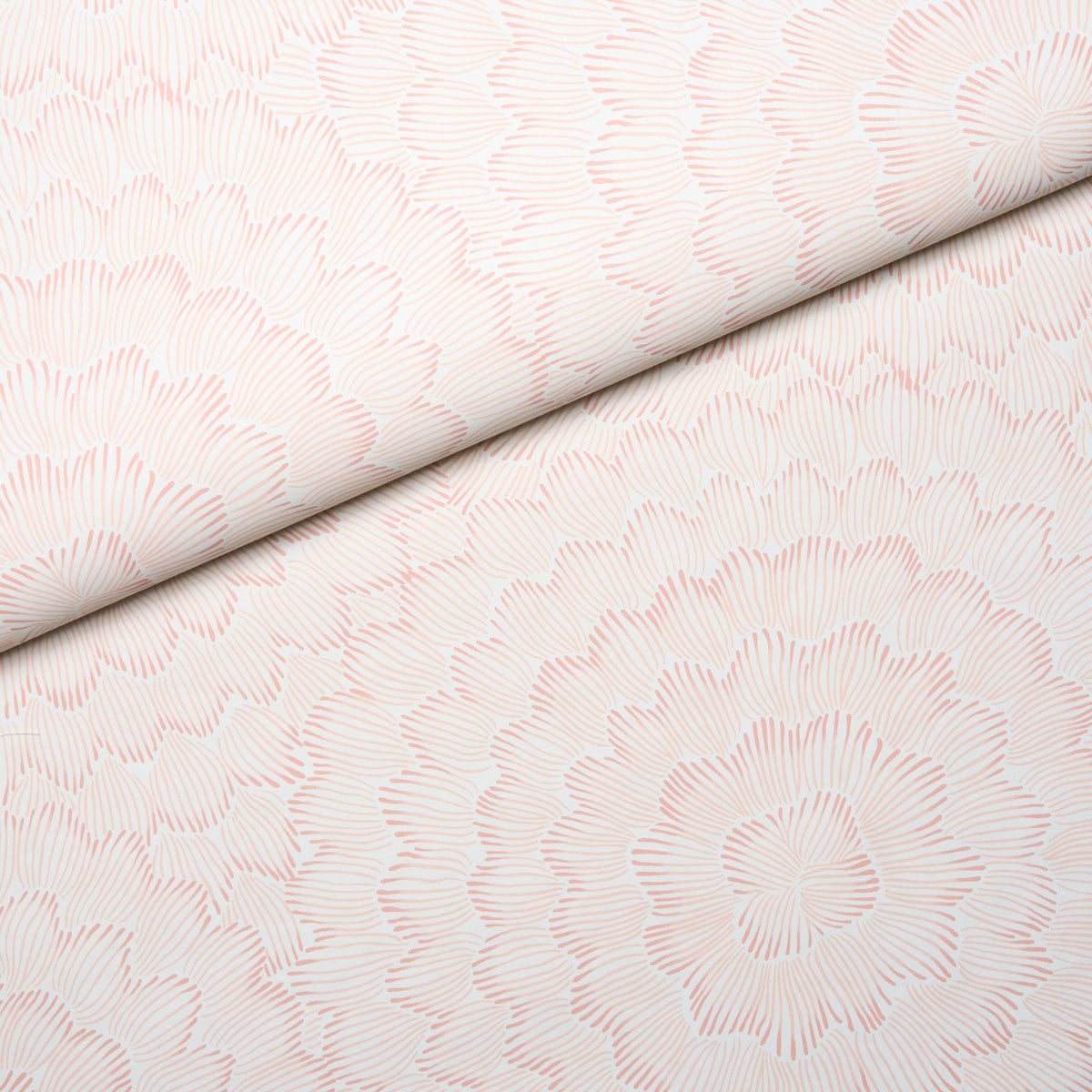 Purchase 5013823 | Feather Bloom, Salmon - Schumacher Wallpaper