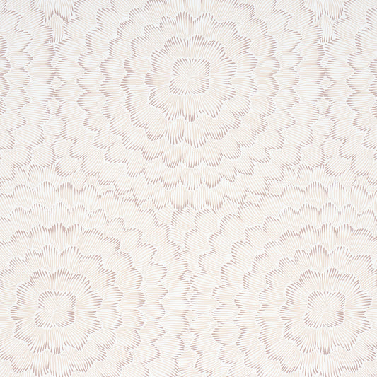 Purchase 5013824 | Feather Bloom, Chai - Schumacher Wallpaper