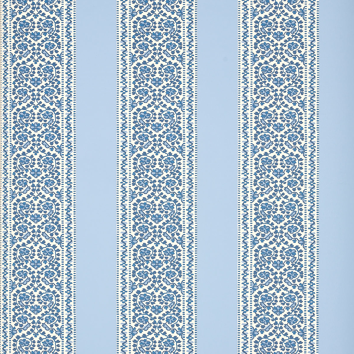 Purchase 5014340 | Jasmine, Indigo - Schumacher Wallpaper