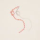 Purchase 5014470 | Butcher String, Red And White On Ivory - Schumacher Wallpaper