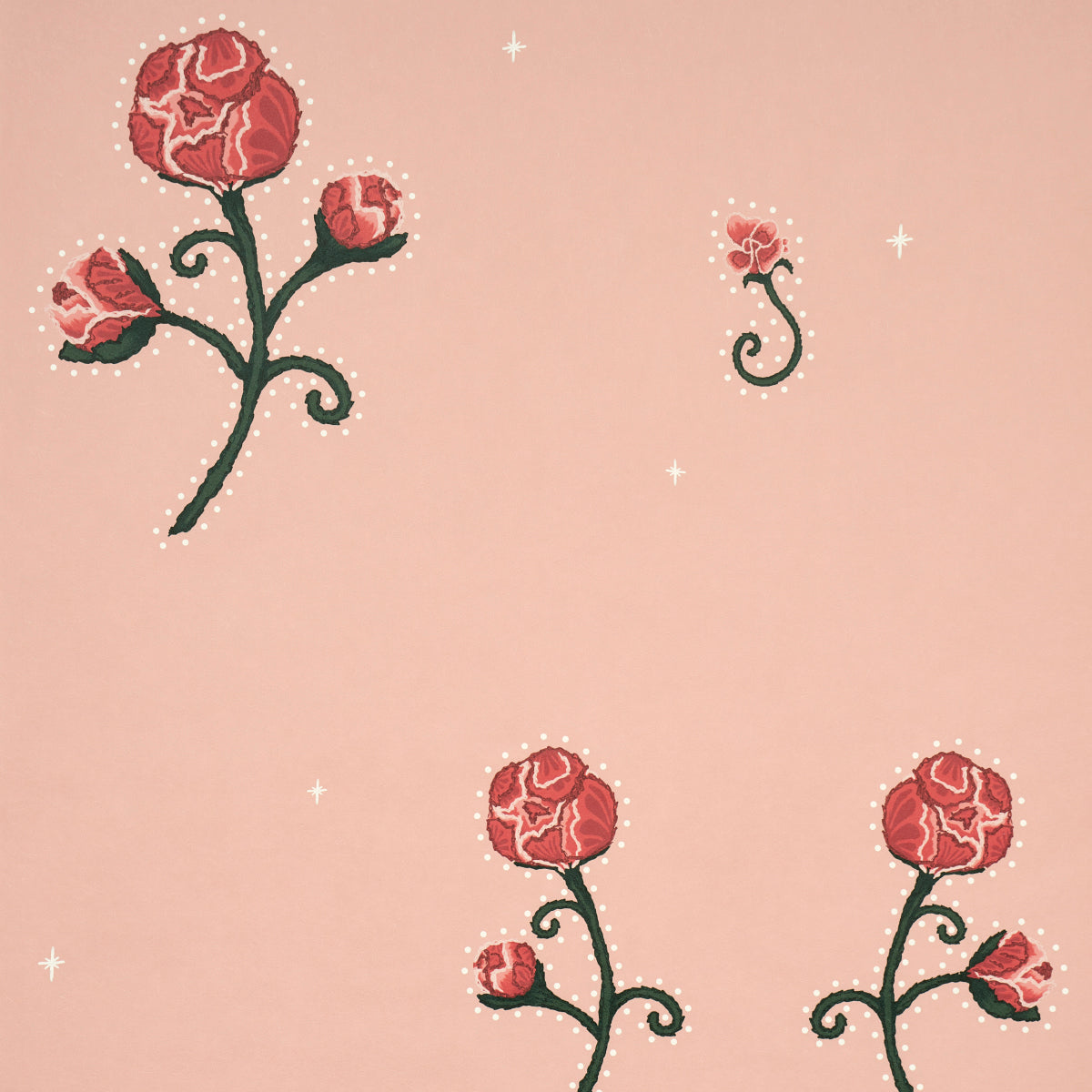 Purchase 5014584 | Rhinestone Cowboy, Pink - Schumacher Wallpaper