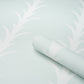 Purchase 5014770 | Acanthus Stripe, Ivory On Mineral - Schumacher Wallpaper