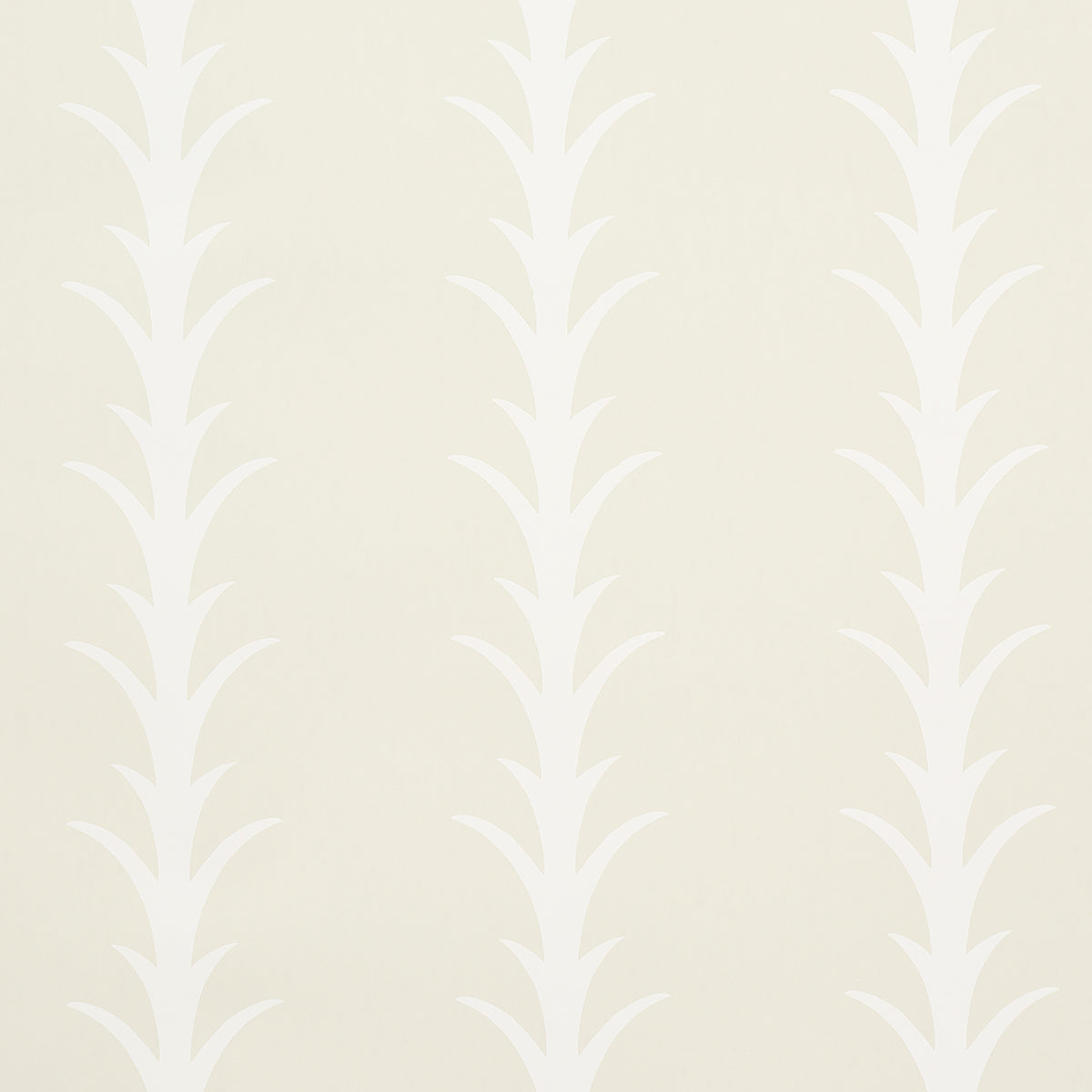 Purchase 5014771 | Acanthus Stripe, Ivory On Neutral - Schumacher Wallpaper