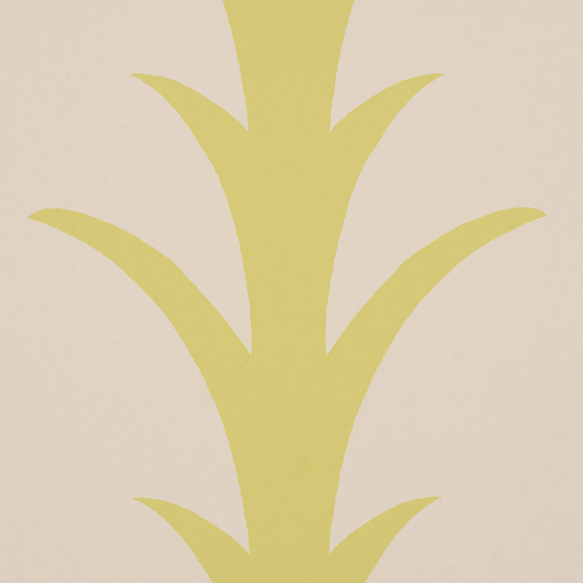 Purchase 5014775 | Acanthus Stripe, Soleil On Sand - Schumacher Wallpaper
