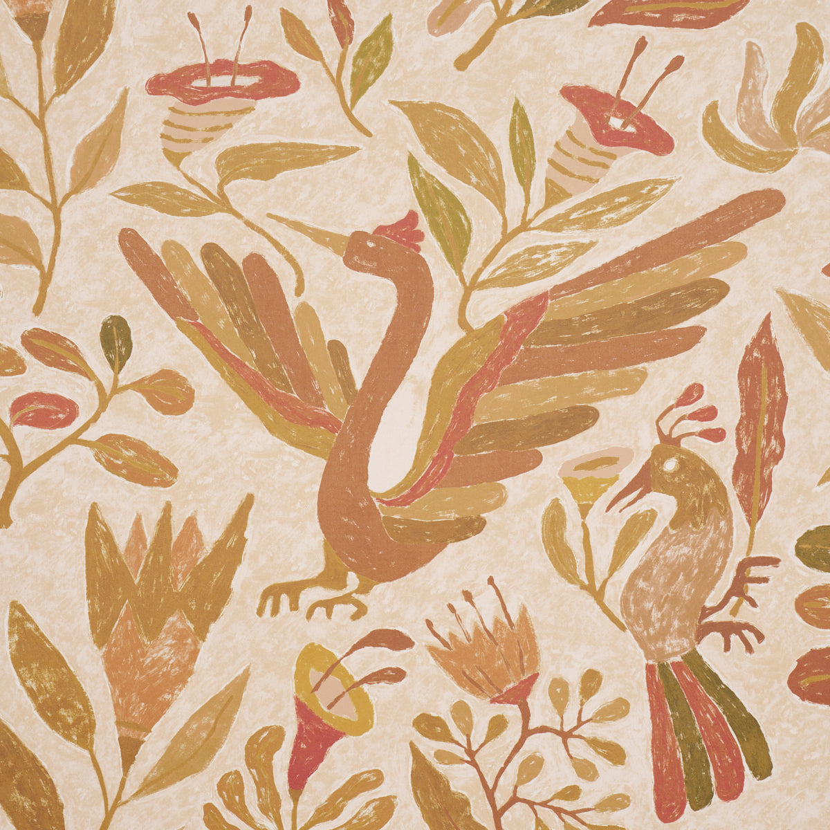 Purchase 5014833 | Canopy, Spice - Schumacher Wallpaper