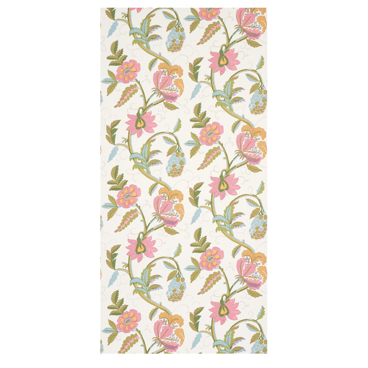 Purchase 5014861 | Indali, Pink & Leaf - Schumacher Wallpaper