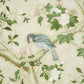 Purchase 5015155 | Les Oiseaux Panel Set, Parchment - Schumacher Wallpaper