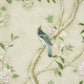 Purchase 5015155 | Les Oiseaux Panel Set, Parchment - Schumacher Wallpaper