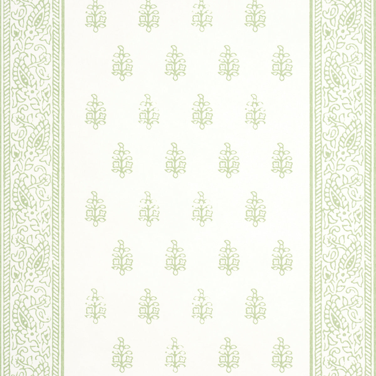 Purchase 5015231 | Katsura Stripe Ii, Leaf - Schumacher Wallpaper