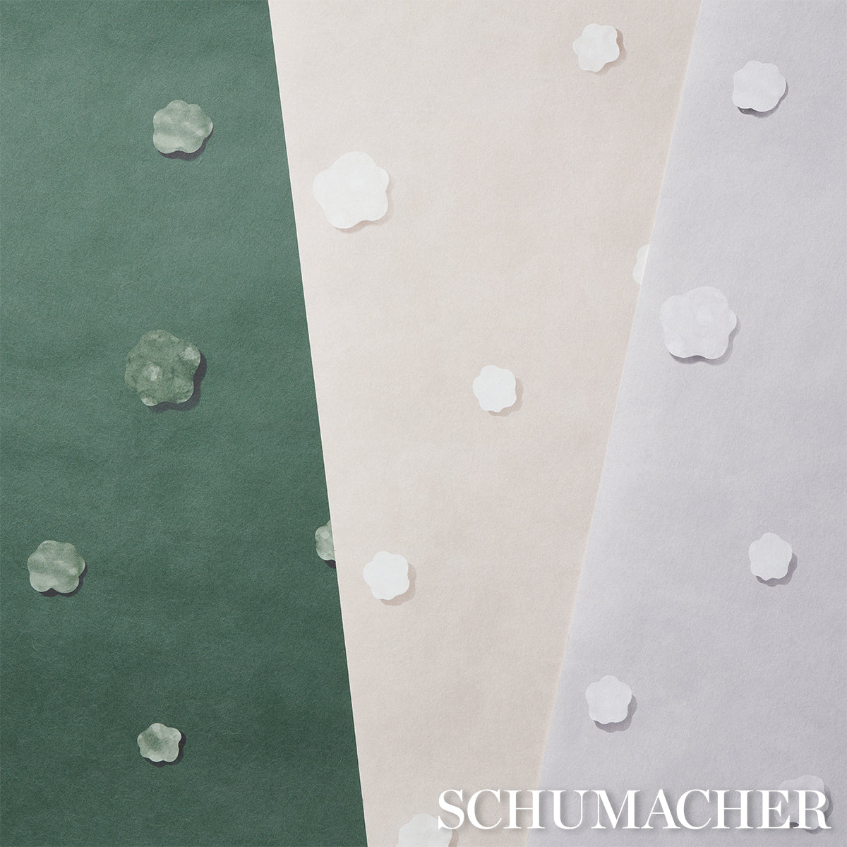 Purchase 5015272 | Heavenly Bodies, Deep Green - Schumacher Wallpaper