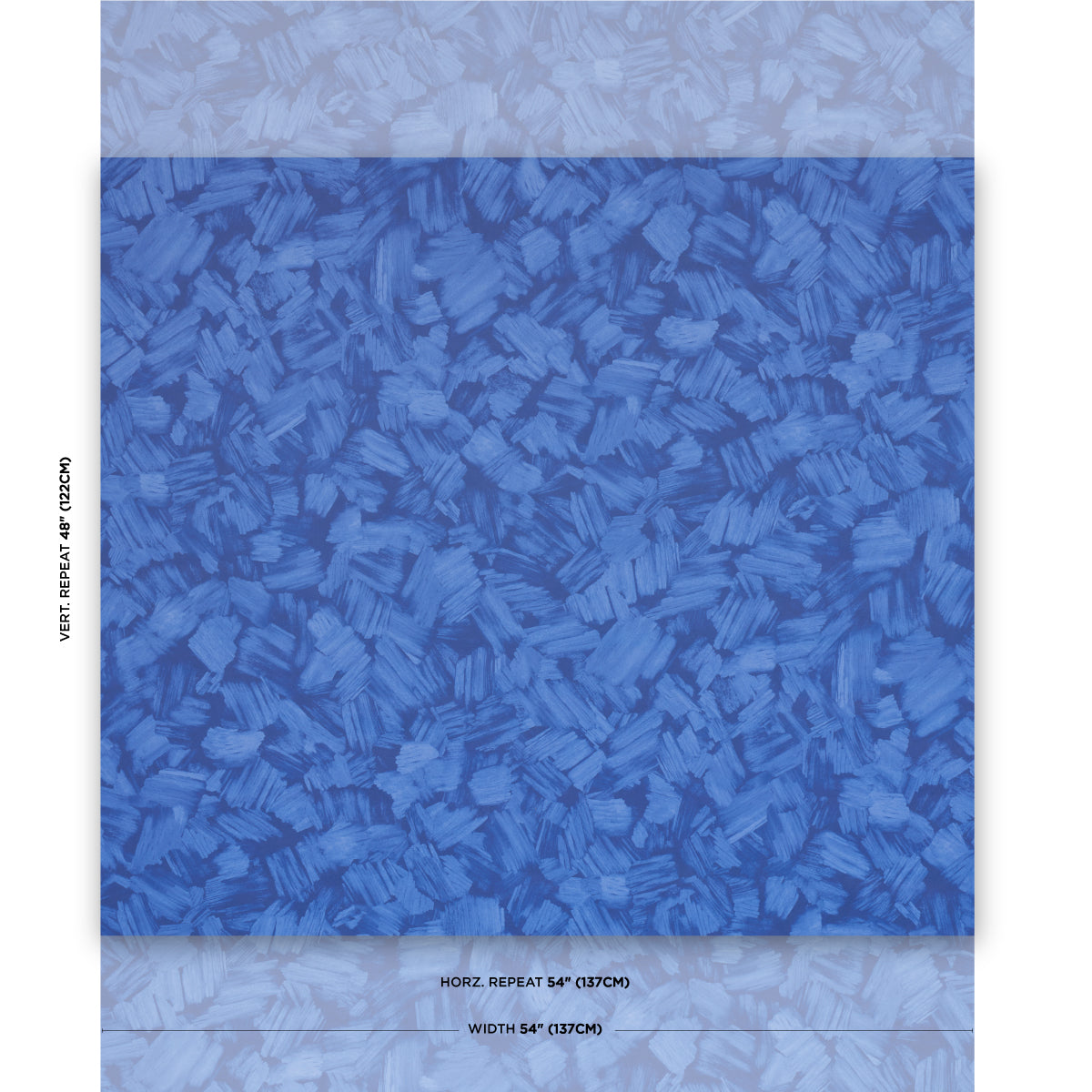 Purchase 5015280 | Atmos, Bright Blue - Schumacher Wallpaper