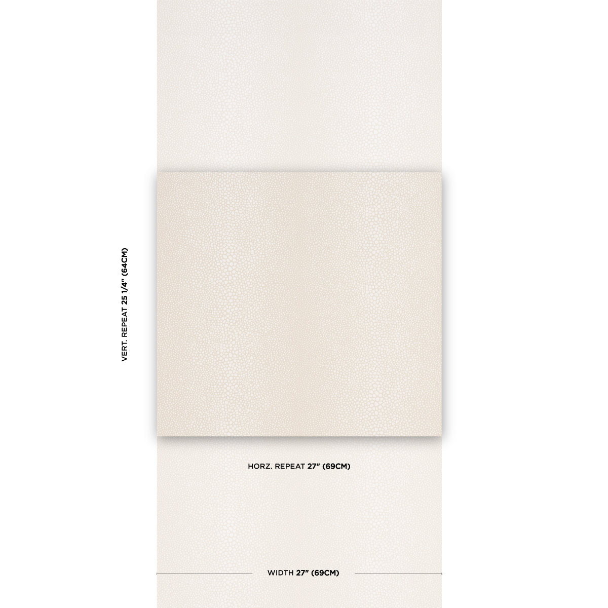 Purchase 5015311 | Fickle Texture, Ivory - Schumacher Wallpaper