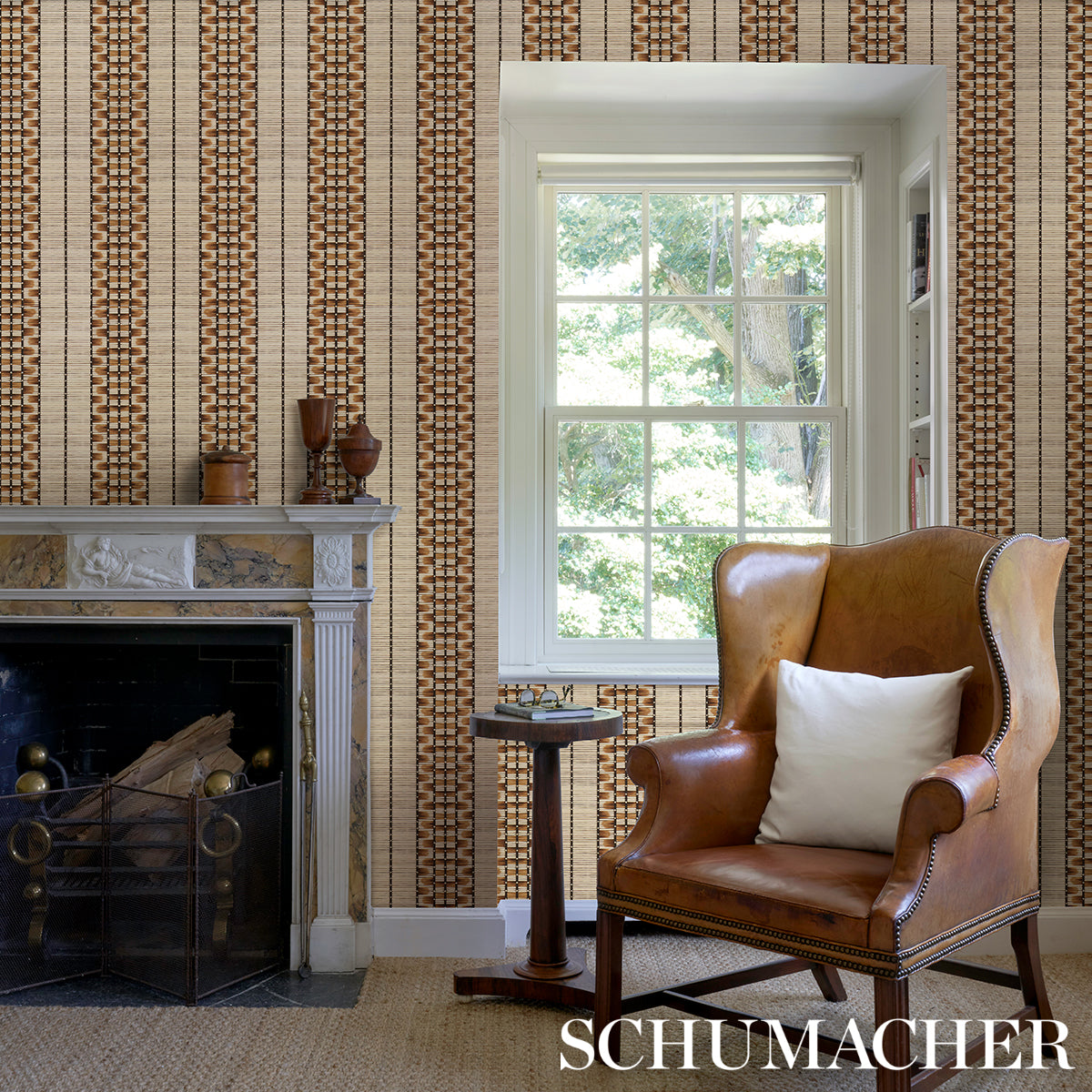 Purchase 5015340 | Quill, Porcupine - Schumacher Wallpaper