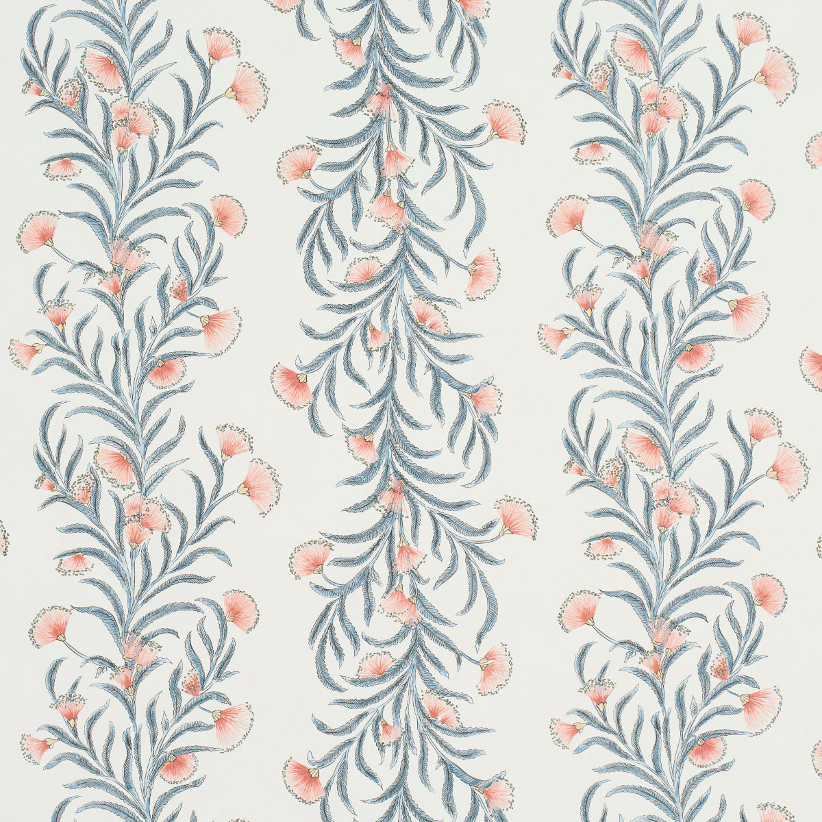 Purchase 5015360 | Tasmanian Mimosa, Pink & Grey - Schumacher Wallpaper
