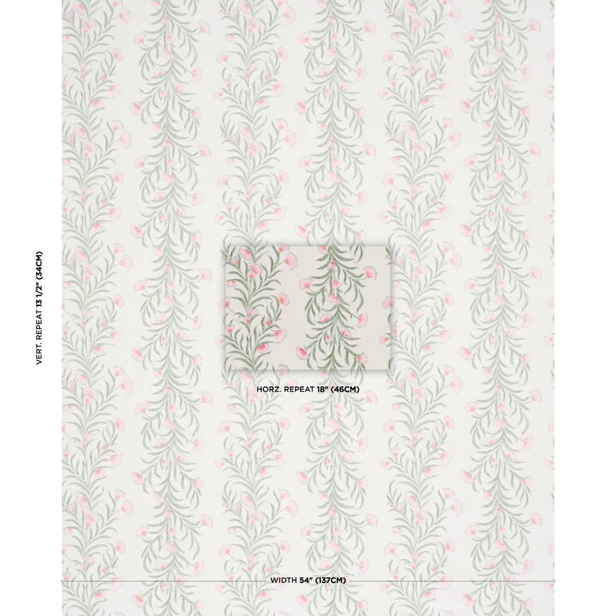 Purchase 5015364 | Tasmanian Mimosa, Petal - Schumacher Wallpaper