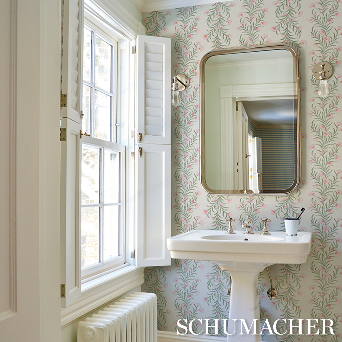 Purchase 5015364 | Tasmanian Mimosa, Petal - Schumacher Wallpaper