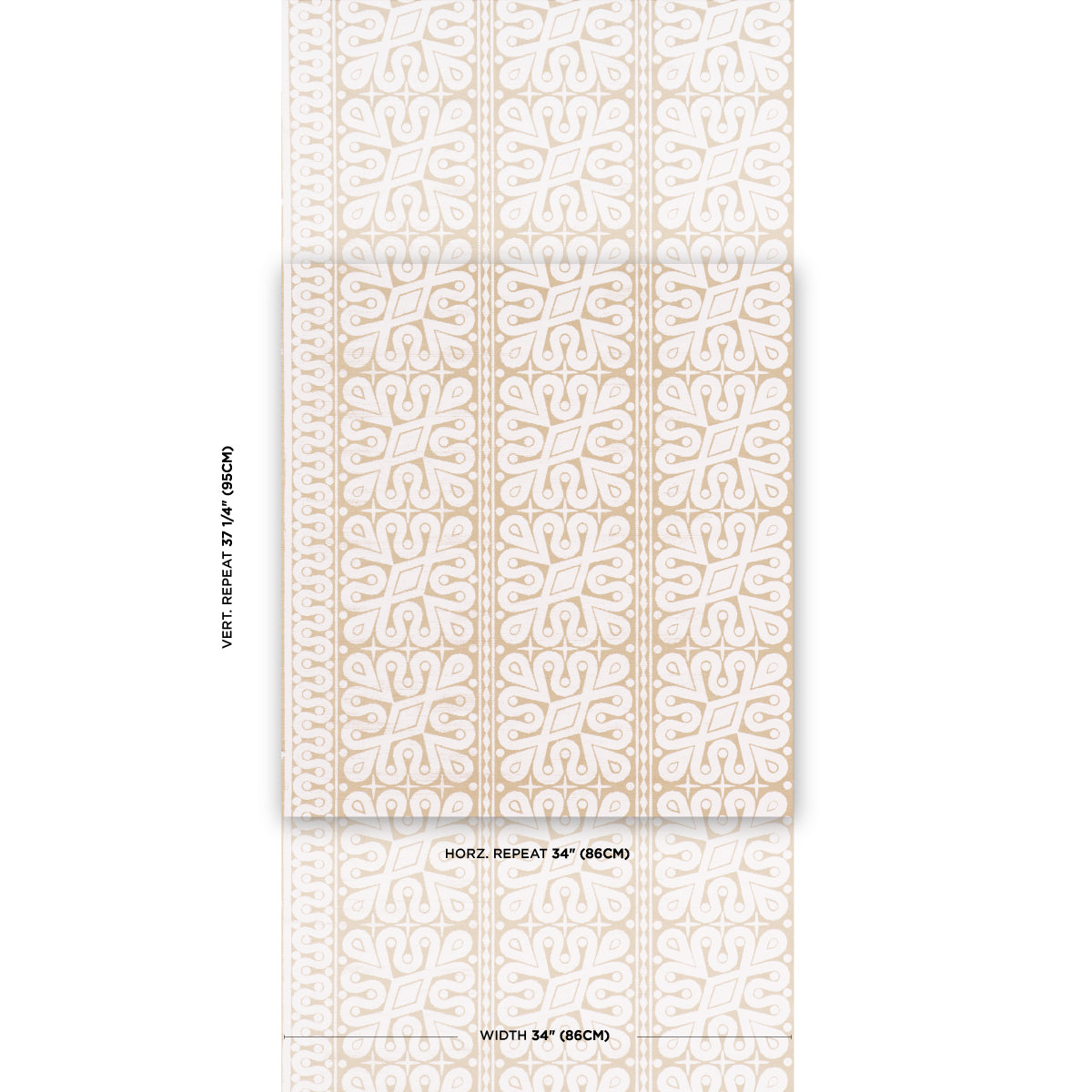 Purchase 5015411 | Borneo Grasscloth, White - Schumacher Wallpaper