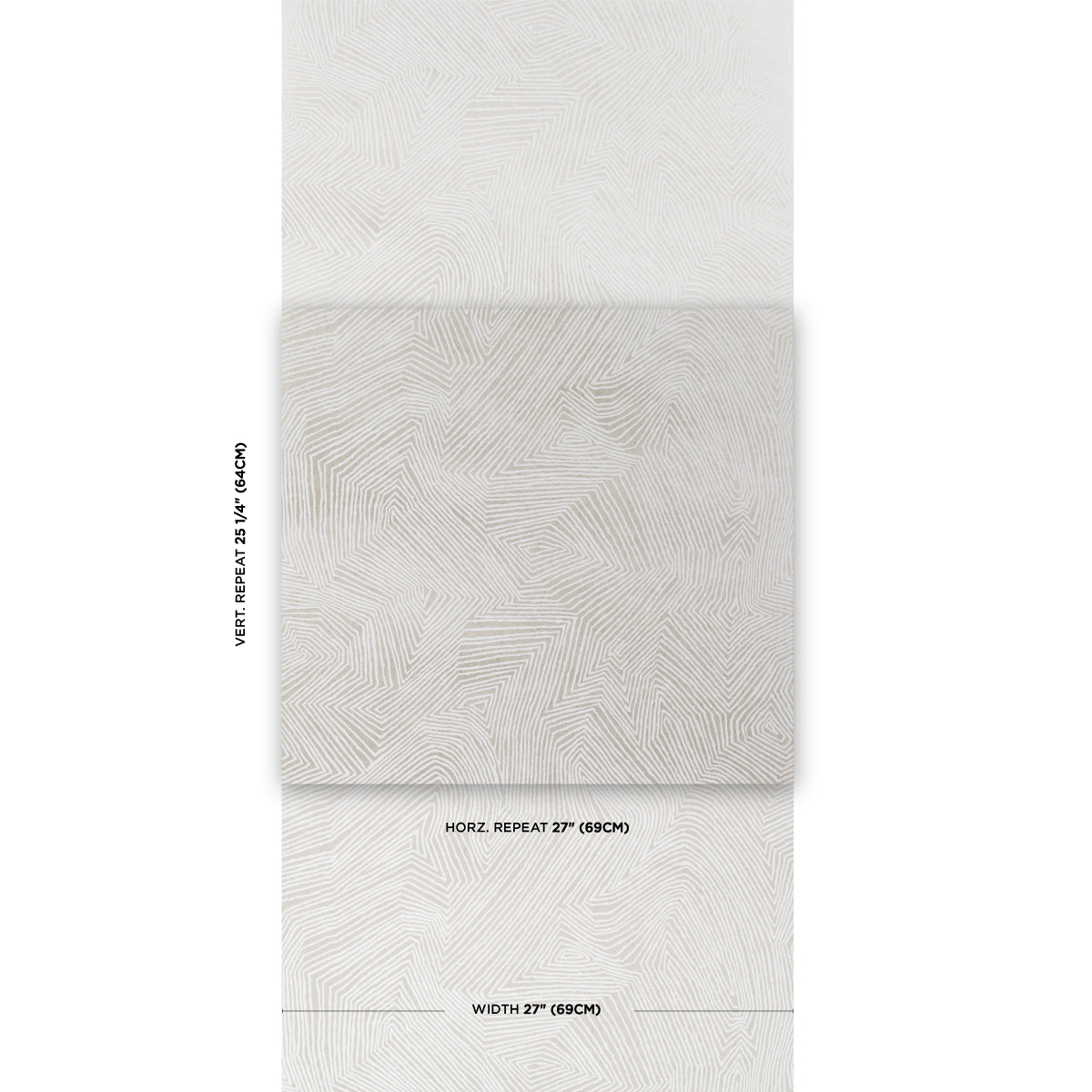 Purchase 5015432 | Labyrinth Grand, Soft Silver - Schumacher Wallpaper