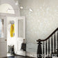 Purchase 5015440 | Chinois Palais Panel, Stone - Schumacher Wallpaper