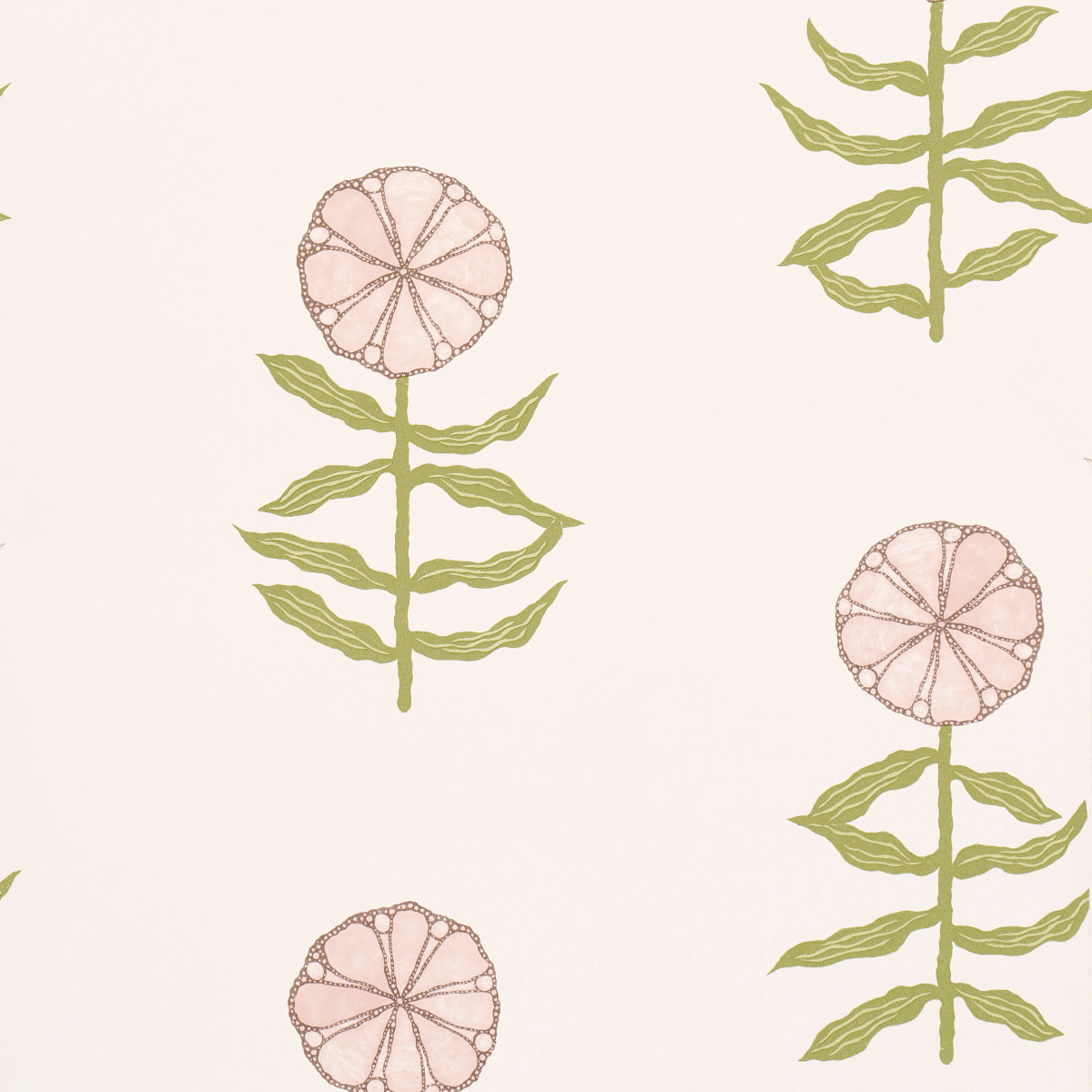 Purchase 5015451 | Pretty Petals, Blush - Schumacher Wallpaper