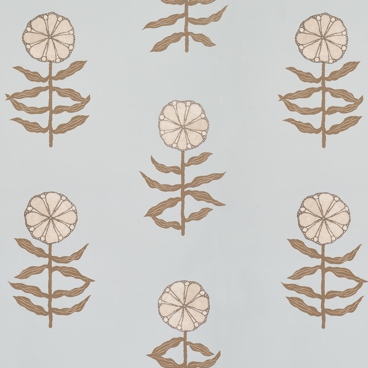Purchase 5015453 | Pretty Petals, Sky - Schumacher Wallpaper