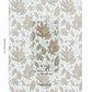 Purchase 5015461 | Polka Dot Jungle, Brown & Sky - Schumacher Wallpaper