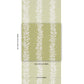 Purchase 5015492 | Tendril Stripe, Olive - Schumacher Wallpaper