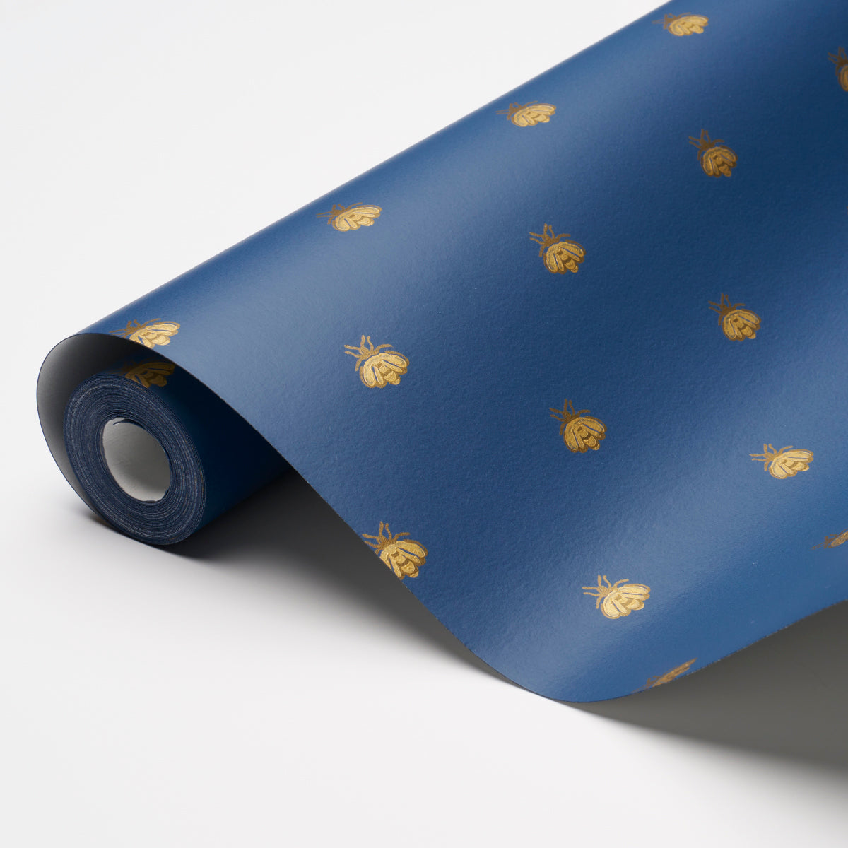 Purchase 5015531 | Hubert'S Bees, Midnight & Gold - Schumacher Wallpaper