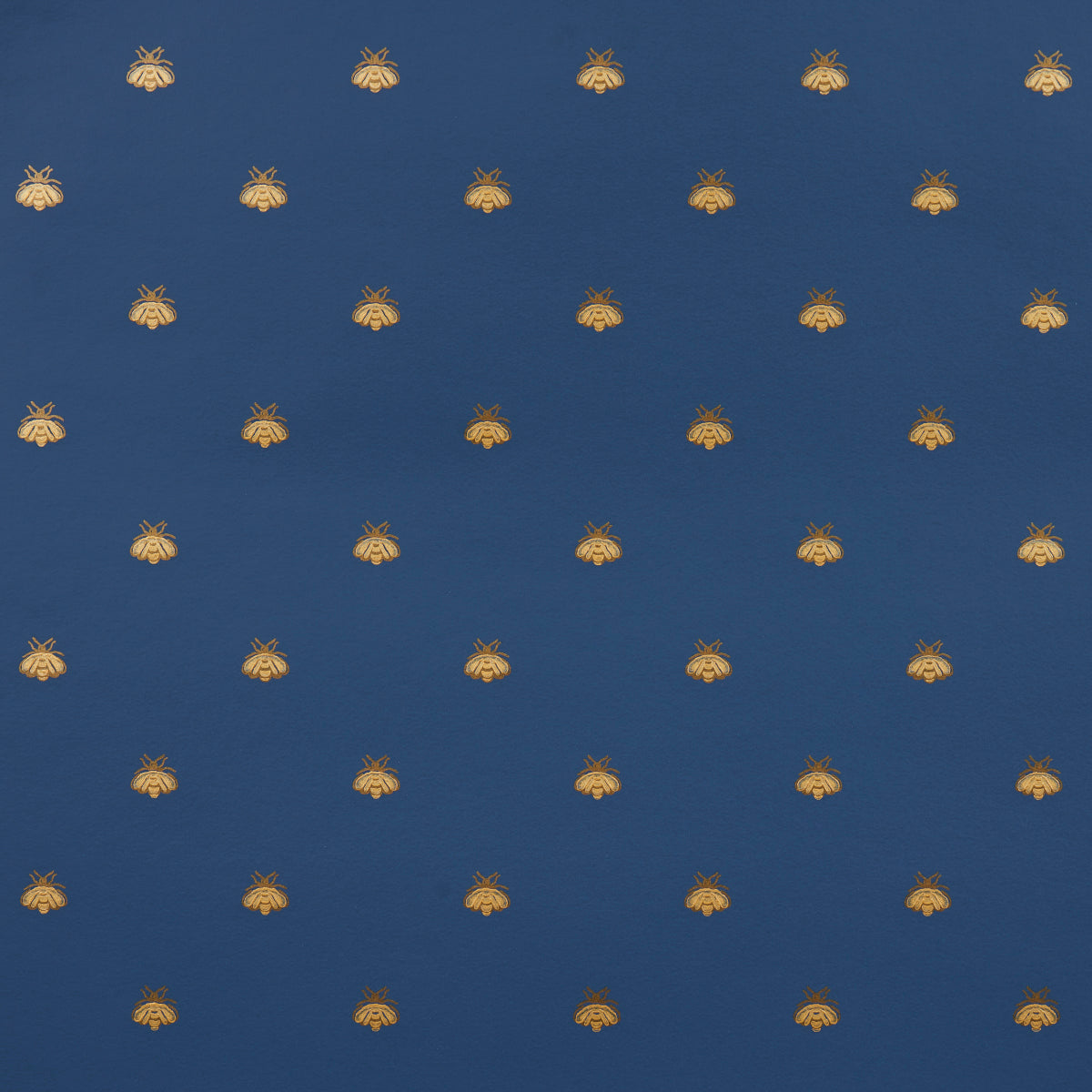Purchase 5015531 | Hubert'S Bees, Midnight & Gold - Schumacher Wallpaper