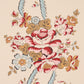 Purchase 5015541 | Sylvain Floral Stripe, Rouge - Schumacher Wallpaper