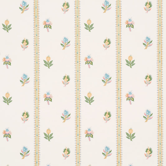 Purchase 5015661 | Les Fleurs Exotiques, Citron - Schumacher Wallpaper