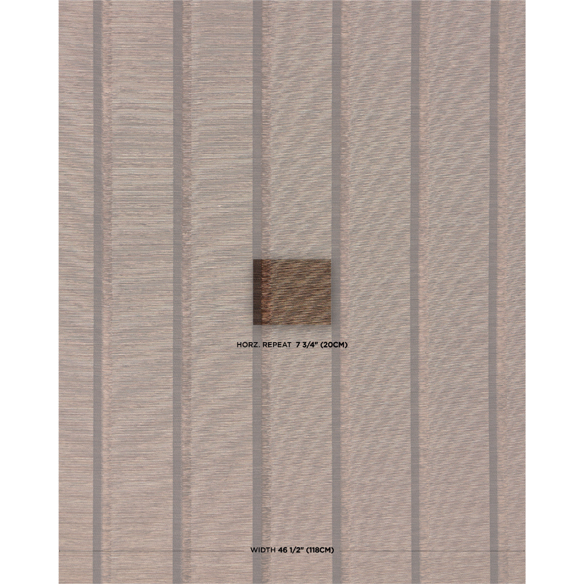 Purchase 5015711 | Axel Fringe Wallcovering, Brown/Copper - Schumacher Wallpaper