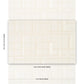 Purchase 5015720 | Axel Plaid Wallcovering, Parchment - Schumacher Wallpaper