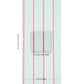 Purchase 5015740 | Rousseau Stripe, Rouge & Sky - Schumacher Wallpaper