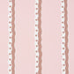 Purchase 5015741 | Rousseau Stripe, Cocoa & Blush - Schumacher Wallpaper