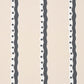 Purchase 5015742 | Rousseau Stripe, Noir & Cream - Schumacher Wallpaper