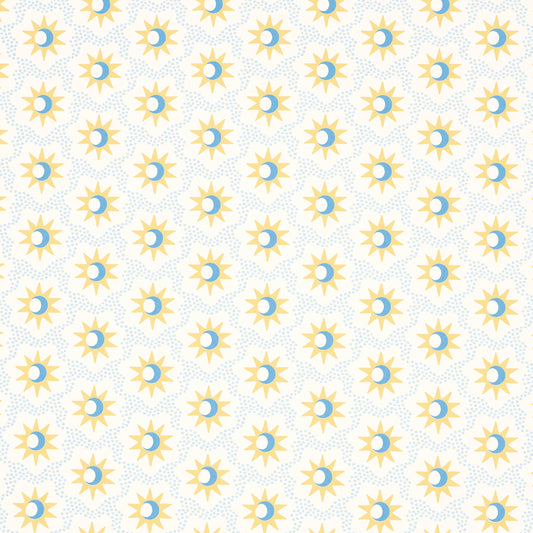 Purchase 5015760 | Lucie, Yellow & Sky - Schumacher Wallpaper