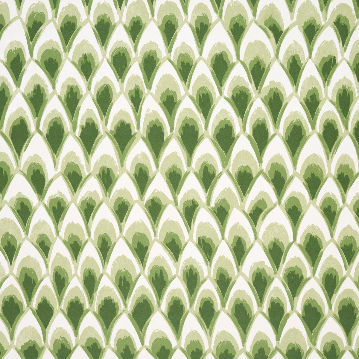 Purchase 5015821 | Chinoiserie Grande Panel Set, Leaf Green - Schumacher Wallpaper