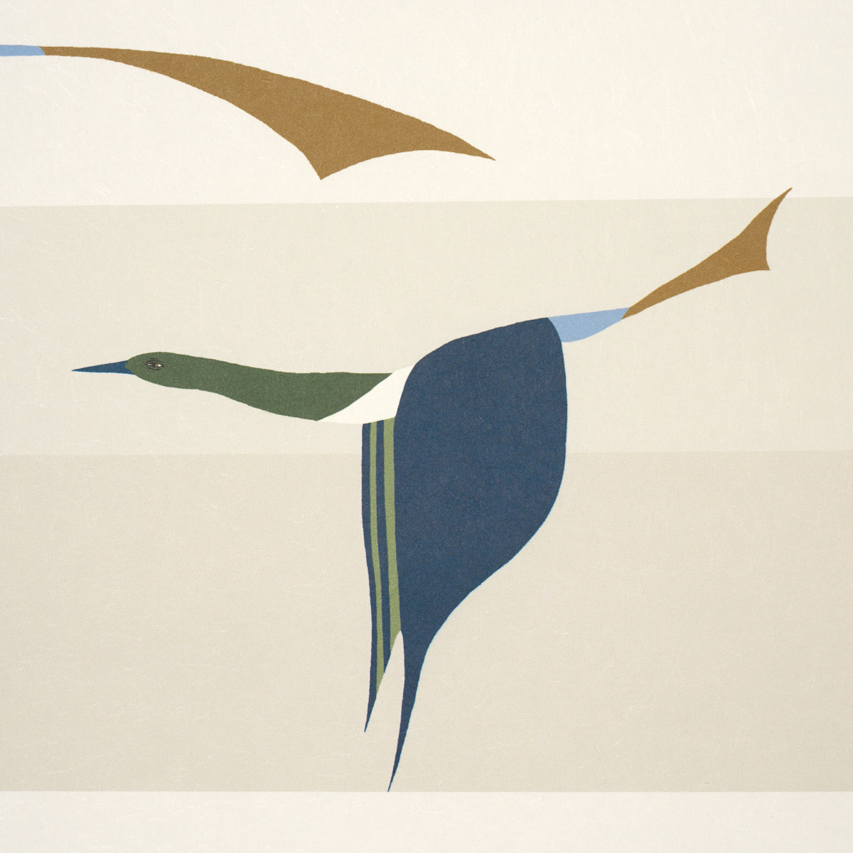 Purchase 5015851 | Flying West, Blue - Schumacher Wallpaper