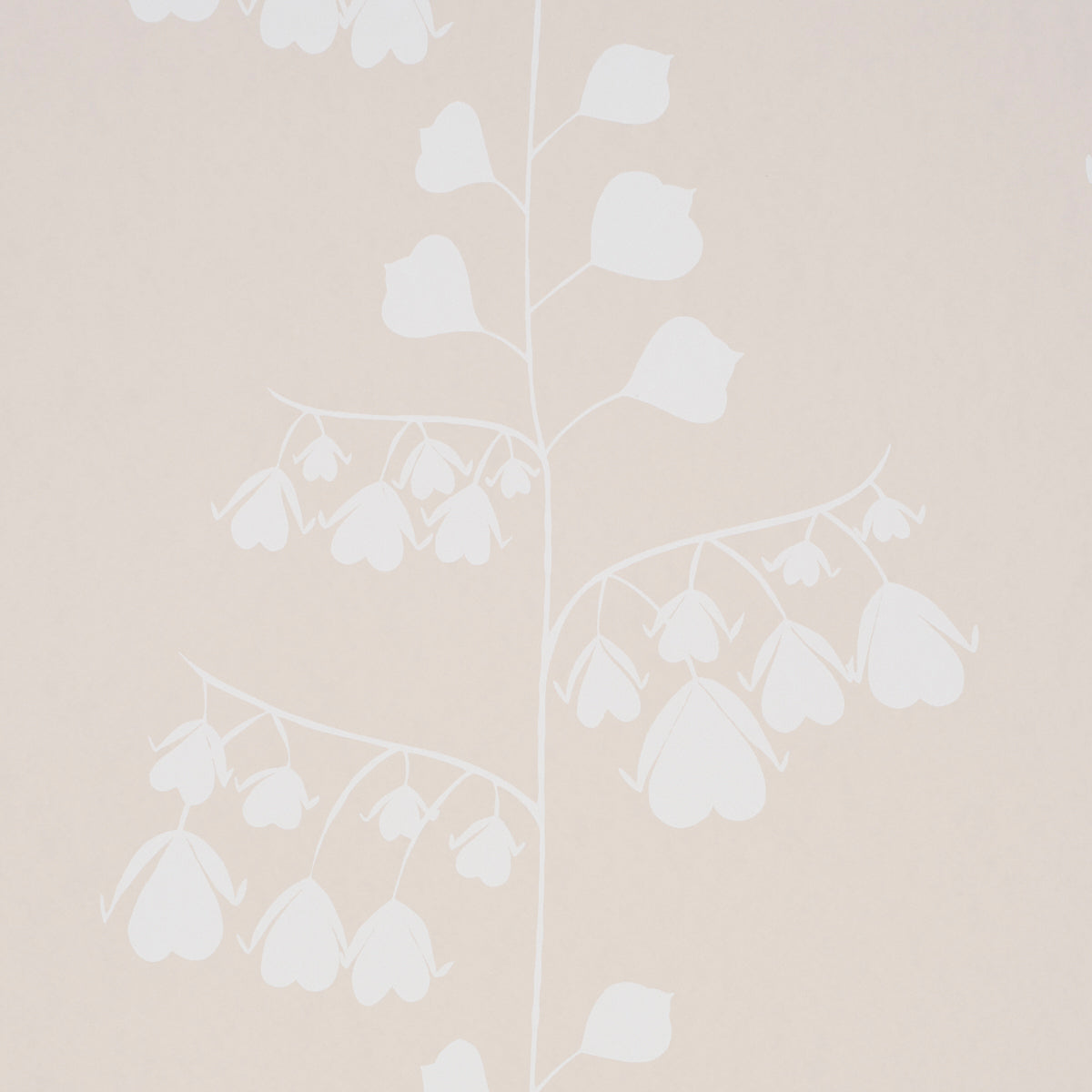 Purchase 5015860 | Bleeding Hearts, Neutral - Schumacher Wallpaper